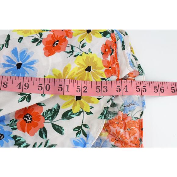 NWT Lost and Wander floral flowy maxi wrap dress womens large cottagecore fairy - Picture 8 of 8